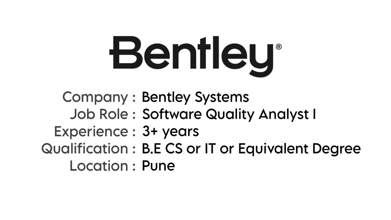Software Quality Analyst I